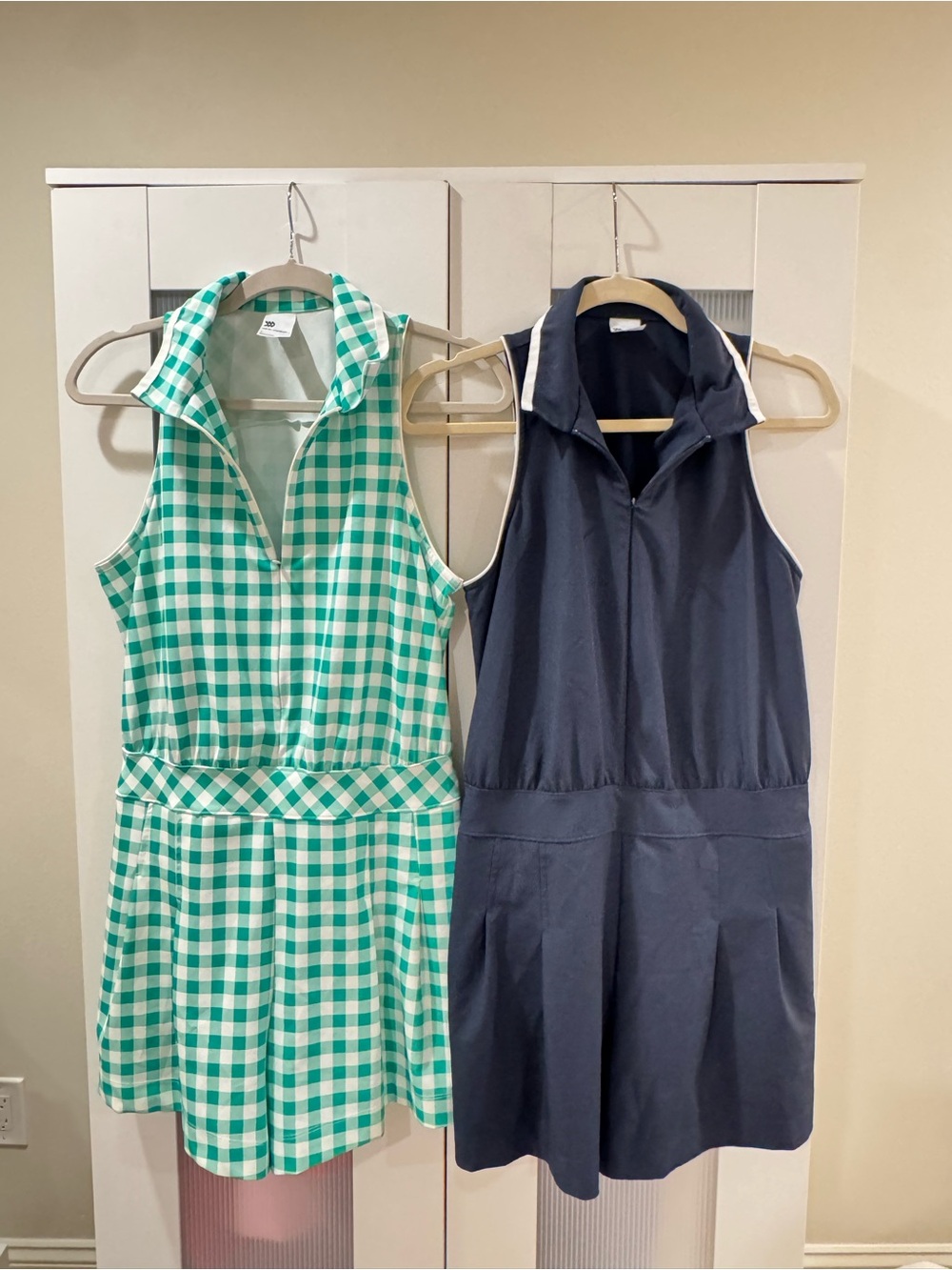Lot of 2 Athletic Rompers Size Small